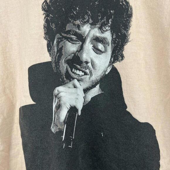 Jack Harlow Come Home The Kids Miss You Tour T Shirt Size Large 2022 Cream Color - Picture 5 of 5